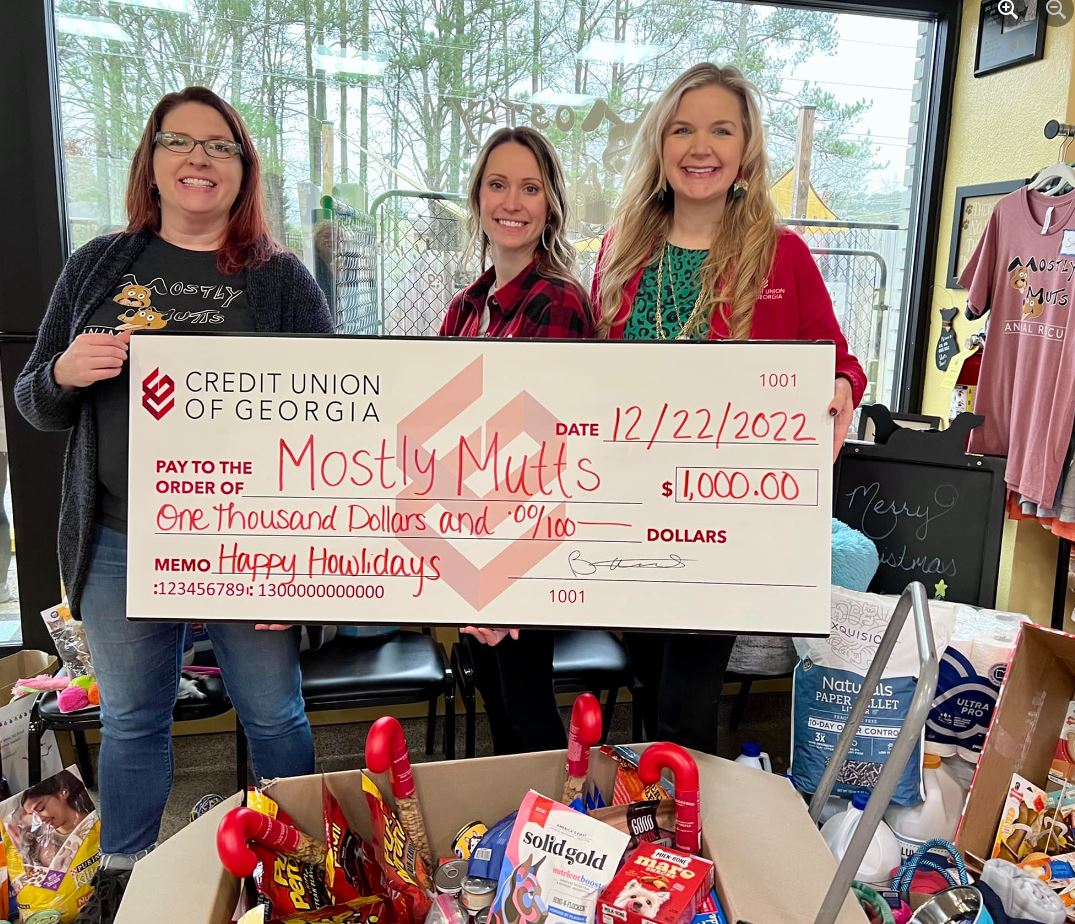 Credit Union of Donates Over 100,000 to Local Charities in